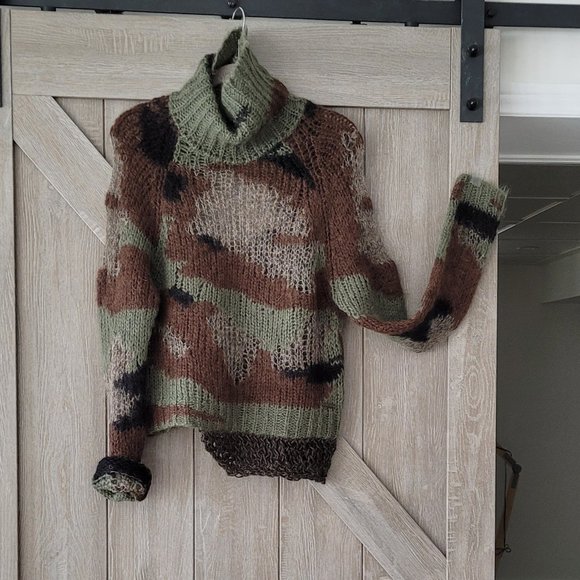 DIESEL colection, sweater, S/M, camo colours - Picture 3 of 13
